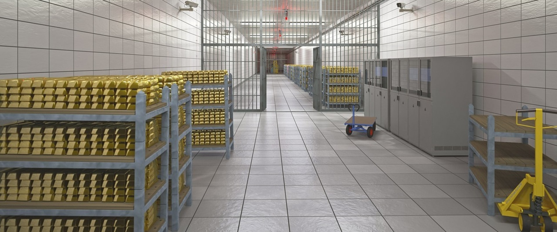 How much does is cost to store gold at depository?